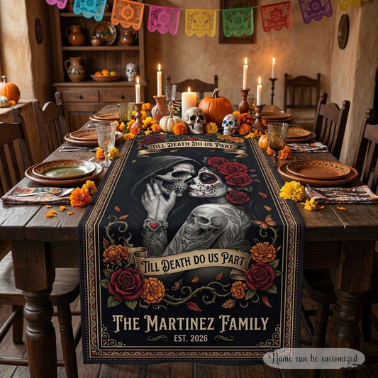 Till Death Do Us Part Table Runner