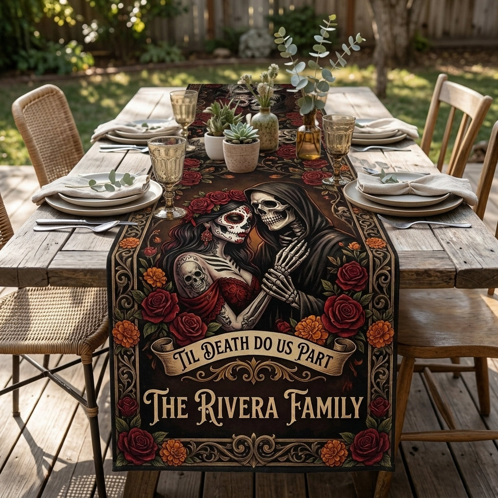 Love Never Dies Table Runner