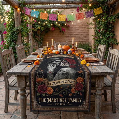 Till Death Do Us Part Table Runner