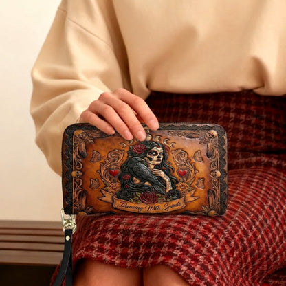 Dancing With Spirit V2 Personalized Leather Bag + Free Wallet