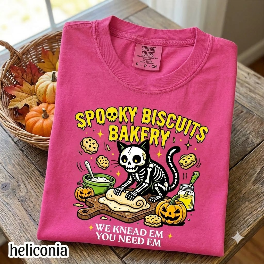 Spooky Biscuits Bakery T-Shirt