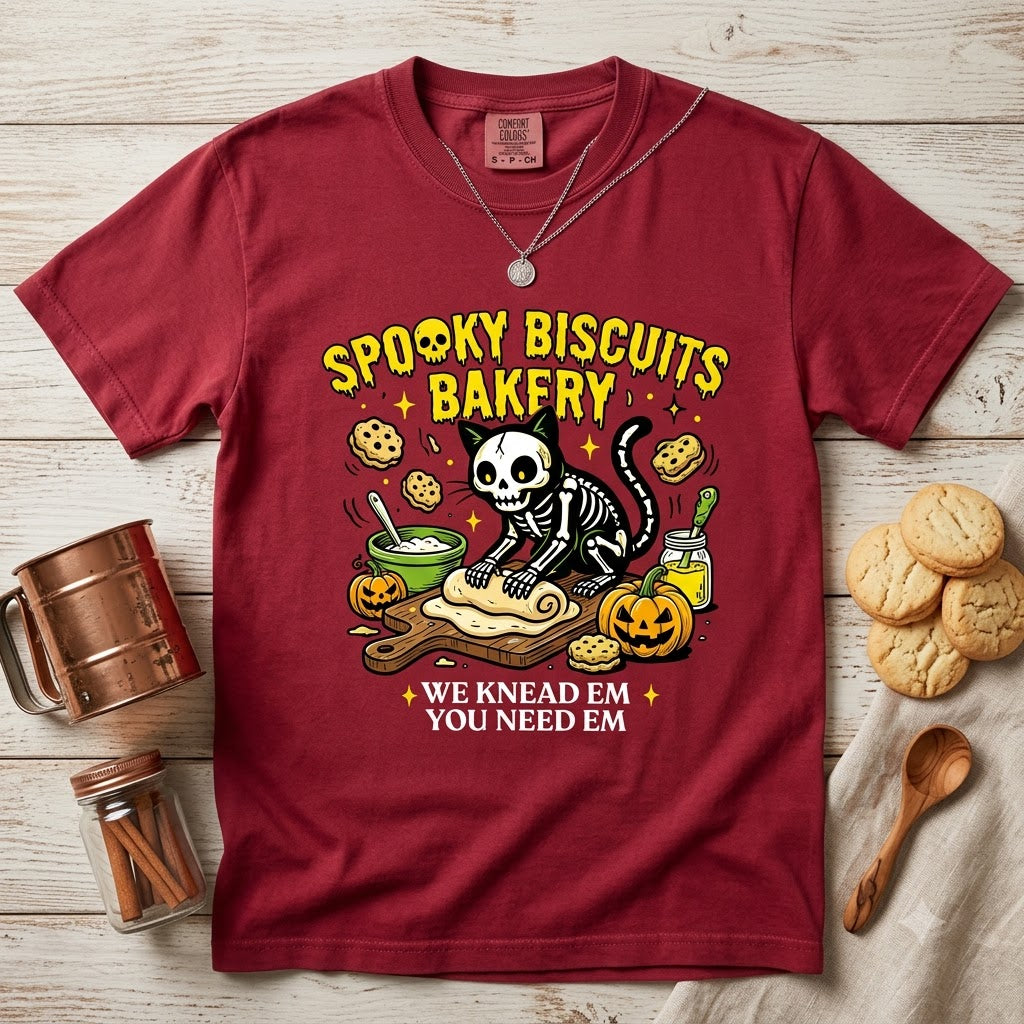 Spooky Biscuits Bakery T-Shirt