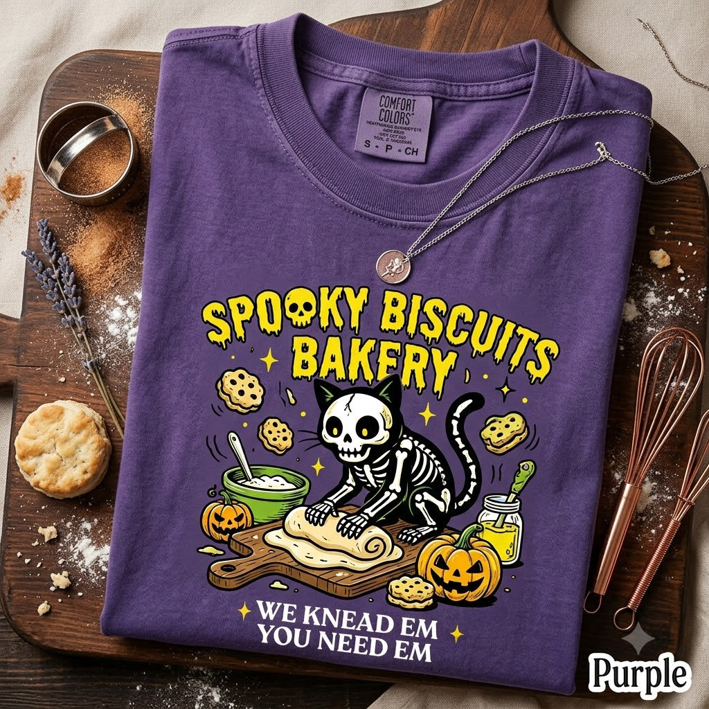 Spooky Biscuits Bakery T-Shirt