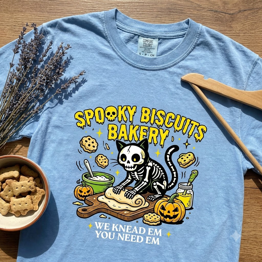 Spooky Biscuits Bakery T-Shirt