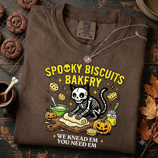 Spooky Biscuits Bakery T-Shirt