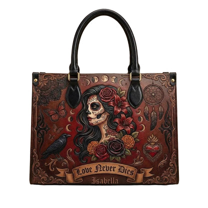 Gothic Soul Personalized Leather Bag + Free Wallet