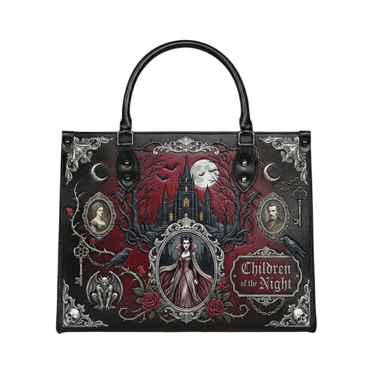 Children Of The Night  Leather Bag + Free Wallet