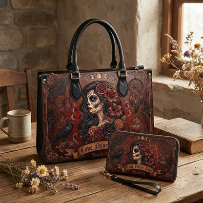 Gothic Soul Personalized Leather Bag + Free Wallet