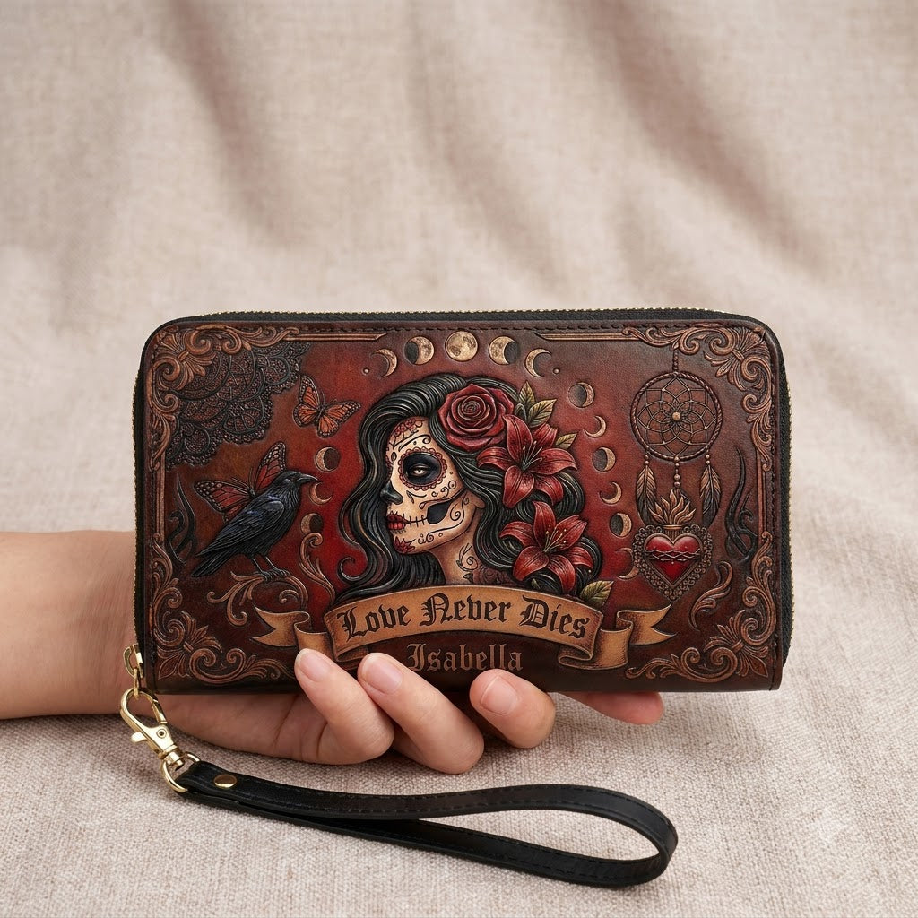 Gothic Soul Personalized Leather Bag + Free Wallet