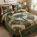 Dragonfly Quilted Bedding Set