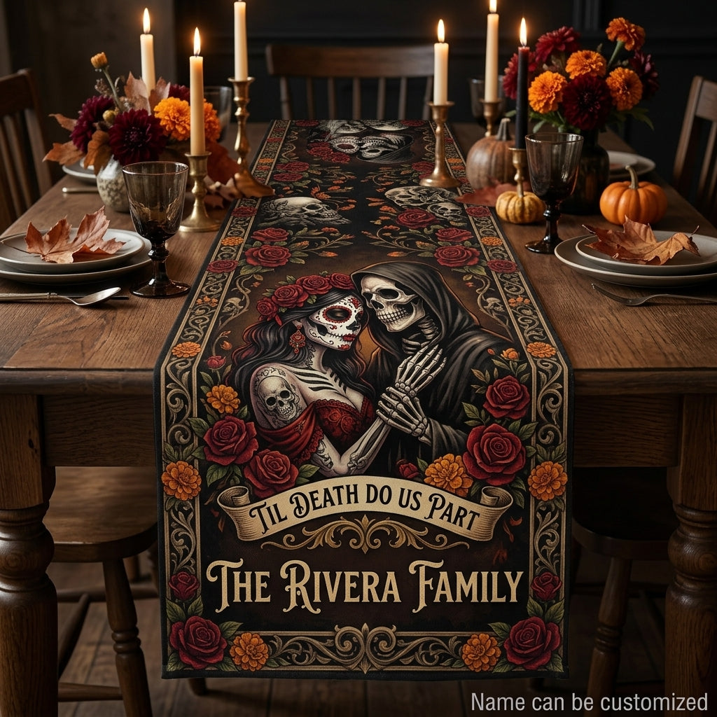 Love Never Dies Table Runner