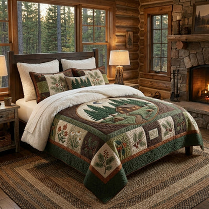 Farm House Quilted Bedding Set