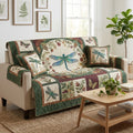 Be A Dragonfly Quilted Sofa Cover