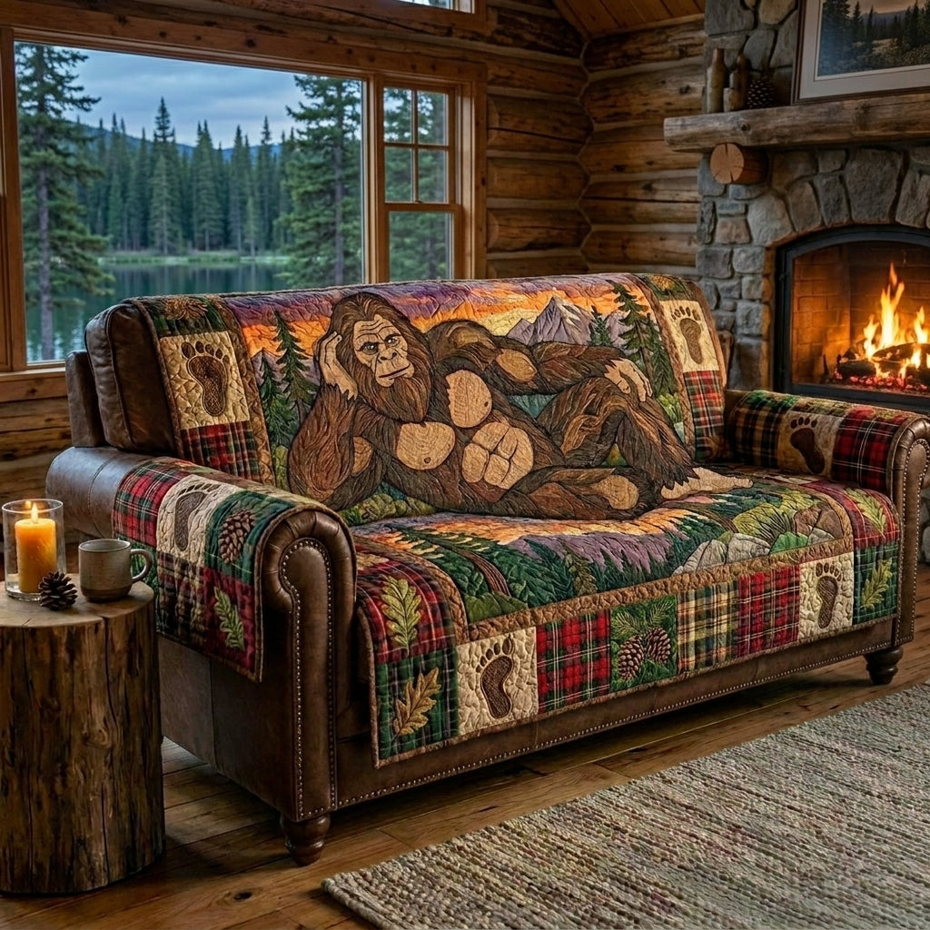 Bigfoot Quilted Sofa Cover