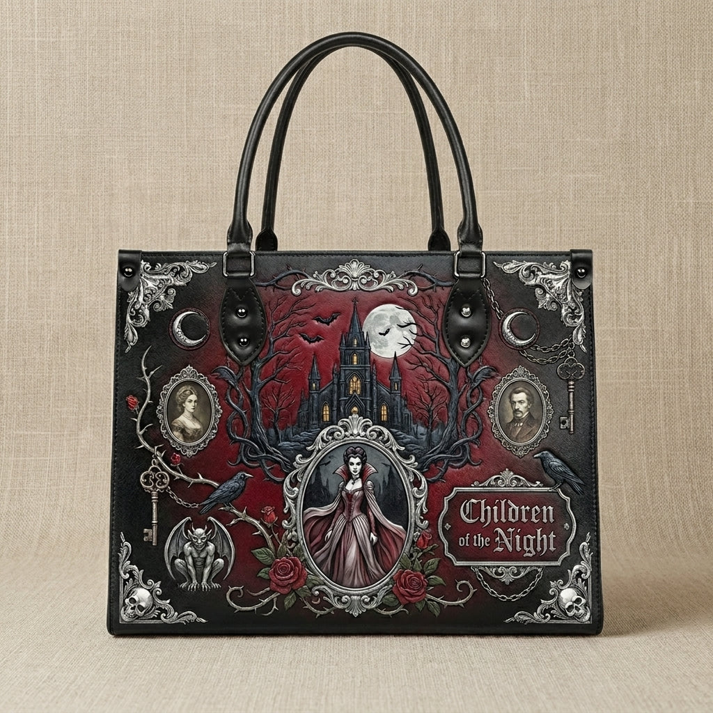 Children Of The Night  Leather Bag + Free Wallet