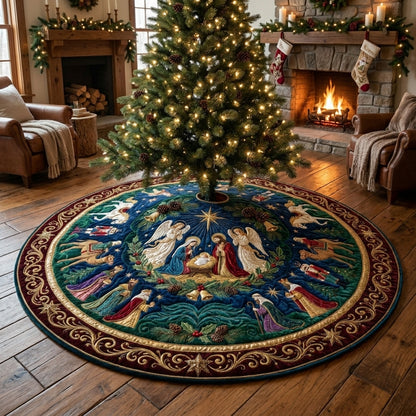 Christmas Miracle Quilt Christmas Tree Skirt