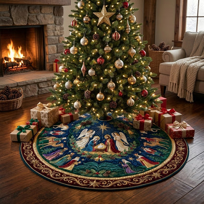 Christmas Miracle Quilt Christmas Tree Skirt